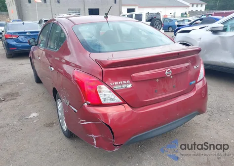 2016 Nissan Versa 1.6 S/1.6 S+/1.6 Sl/1.6 Sv z USA, uszkodzony, nr VIN 3N1CN7AP4GL858350